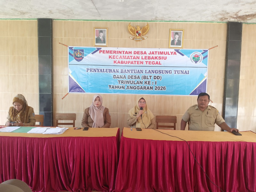 PENYALURAN BLT DANA DESA TRIWULAN 1 TAHUN 2026