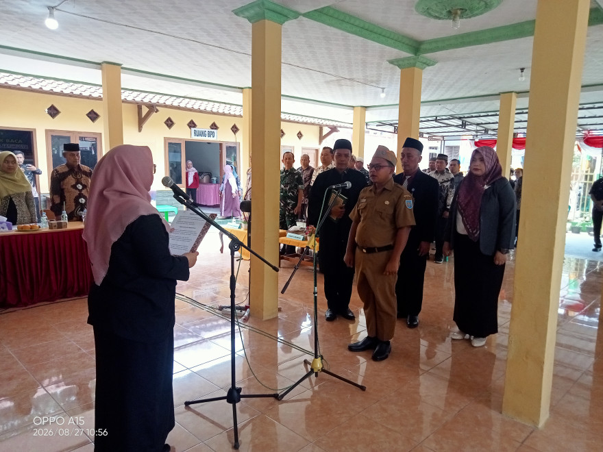 PELANTIKAN DAN PENGAMBILAN SUMPAH JABATAN PERANGKAT DESA  JATIMULYA TAHUN 2026